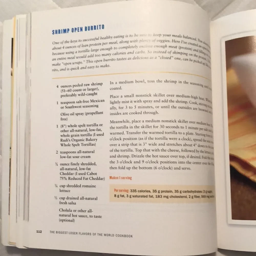 Biggest Loser Flavors of the World Cookbook
